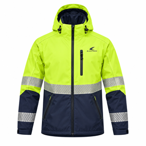 Chaqueta de Seguridad de Alta Visibilidad Blackthorn Clase 2, Impermeable, Reflectante, Chaqueta de Trabajo Softshell - Product Image 3