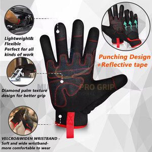 Gants de mécanicien de qualité supérieure avec des matériaux durables et un ajustement confortable et sûr, gants de mécanicien pratiques - Product Image 3