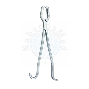 Pince à os de Lane de 17 pouces en acier inoxydable, instrument chirurgical orthopédique manuel pour réduction osseuse, réutilisable, CE ISO OEM - Product Image 1