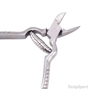 Coupe-ongles professionnels de luxe en acier inoxydable avec une large ouverture de mâchoire pour couper les ongles des doigts et des orteils - Pince à bec d'aigle - Product Image 3