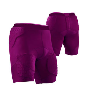 Pantalon de football américain de qualité supérieure pour hommes, protection rembourrée avec tissu en maille, ceinture élastique pour hommes - Product Image 4