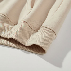 Sweat-shirts à épaules tombantes personnalisés en tissu recyclé durable pour vêtements écologiques en gros - Product Image 6