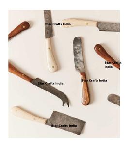 Ensemble de 4 ustensiles à salade en acier inoxydable avec manches en bois naturel et accents en corde, écologiques, style américain, compatibles lave-vaisselle, vente en gros - Product Image 4