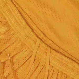 กางเกงขาสั้นโพลีเอสเตอร์ ลายเรียบ สวมใส่สบายๆ ในฤดูร้อน ระบายอากาศได้ดี เหมาะสำหรับฝึกซ้อม วิ่ง ออกกำลังกาย บาสเก็ตบอล ผู้ชาย  แบบตาข่าย  สามารถสั่งทำได้ - Product Image 5