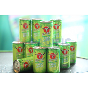 Boisson énergisante CARABAO saveur pomme verte, canette 180 ml, origine Thaïlande - Product Image 3