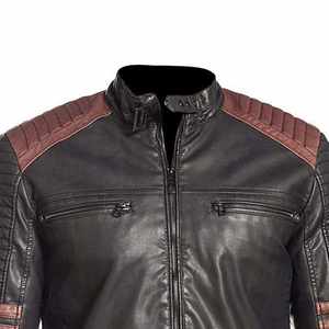 Veste en cuir pour homme, design unique, dernière mode 2026, avec service OEM, meilleur design, vestes en cuir pour homme de haute qualité - Product Image 4
