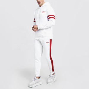 Wholesale 100% Polyester Jogging Tracksuit Mens Zip-up <b>Jacket</b> Nylon Windbreaker Suit Custom Streetwear Plus Size <b>Winter</b> Sets - Product Image 3