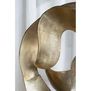 Sculpture Métallique Décorative de Luxe : Accent Élégant et Tendance pour Studios de Design d'Intérieur Contemporain, Galeries, Musées et Expositions - Product Image 4