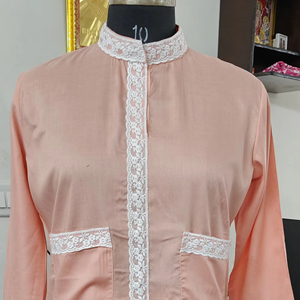 Cubrecamiseta de Lujo con Bordado, 100% Algodón, Estilo Urbano con Borlas, Elegante, Cuello Redondo, para Verano y Resort - Product Image 1