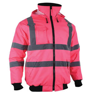 Veste de sécurité haute visibilité, vêtements de travail de sécurité, imperméable avec bandes réfléchissantes pour les travailleurs de sécurité routière, veste pour homme - Product Image 1