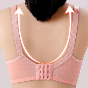 Soutiens-gorge d'allaitement grande taille à couvrance totale avec armatures, confortables, doux, soutien sans couture, pour la maternité et le sommeil pendant la grossesse - Product Image 4
