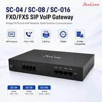 Gateway VoIP Empresarial de 4 Puertos FXS/FXO SC-04