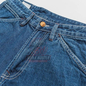 Pantalones de hombre transpirables al por mayor con MOQ bajo, diseño personalizado, jeans holgados lavados de última moda para venta en línea - Product Image 5