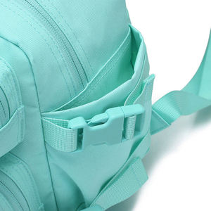 Mochila Táctica Molle Verde Menta, Multibolsillos, para Viajes y Actividades al Aire Libre - Product Image 2