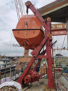 Thuyền cứu hộ/Thuyền cứu nạn có cần cẩu tự cân bằng kiểu cần xoay bằng thép không gỉ, đạt chứng nhận CCS - Product Image 2