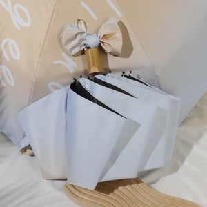 Women's Ins Style Dual-Use Sun and Rain <b>Umbrella</b> Gradient Color with UV Protection Fully <b>Automatic</b> and Folding for Travel - Product Image 5