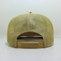 Gorra de Caza de 7 Paneles con Bordado Personalizado, Camuflaje Duck Camo, Malla Transpirable, Cierre a Presión, Gorra de Alto Rendimiento para Caza y Actividades al Aire Libre