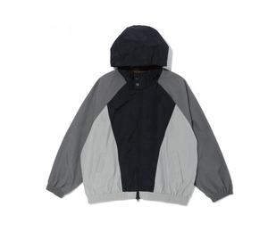 ชุดวอร์มกันลมสำหรับผู้ชายกันน้ำเสื้อแนวสตรีทผ้าซับในตาข่ายน้ำหนักเบาเสื้อวอร์มกีฬาวิ่งผ้าไนล่อนขนาดพิเศษ - Product Image 2