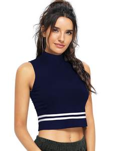 Fabricante de Camisetas Deportivas sin Mangas para Mujer de Calidad Profesional, Tela Duradera de Alto GSM, Suministro de Marca Privada - Product Image 5