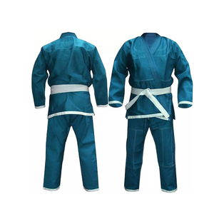 Kimono de BJJ vert olive pour homme, 100% coton, coupe classique, respirant, vêtements d'arts martiaux, taille adulte - Product Image 6