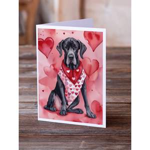 เยี่ยมมากการ์ดอวยพรวาเลนไทน์ของฉันแพ็คของ A7แปลกๆ8ใบขนาด5x7การ์ดเปล่าพร้อมซอง - Product Image 2