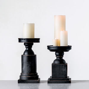 Portavelas de Madera de Diseño Moderno para Velas de Té, Decoración para Mesa de Comedor, Restaurantes y Hoteles - Product Image 6