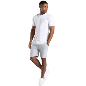 Conjunto de Dos Piezas de Verano 2026, Pantalones Cortos y Camiseta de Corte Regular de Alta Calidad para Hombre, Personaliza con el Logotipo de tu Marca - Product Image 5