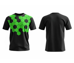 เสื้อยืดพิมพ์ลายแบบซับลิเมชั่นระดับพรีเมียม ผ้าระบายอากาศ แห้งเร็ว |   ไซส์ผู้ชาย ผู้หญิง และเยาวชน |   ชุดฝึกซ้อมน้ำหนักเบา แห้งเร็ว - Product Image 2