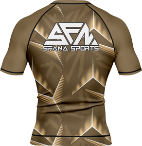 Conjunto Profesional de Rashguard para Hombre Sin Gi, Camiseta de Compresión de Manga Corta, Pantalones Cortos de Boxeo, Uniforme de Entrenamiento, Spandex/Poliéster - Product Image 3