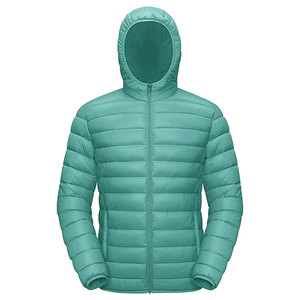 <b>Mens</b> Quilted Puffer <b>Jacket</b> with Hood Lightweight & Insulated Coat <b>for</b> Fall Winter and Outdoor Wear Custom Color Puff Print - Product Image 1