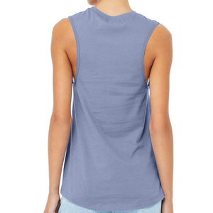 Fabricante de Pakistán, Camiseta sin Mangas Informal Personalizada de Talla Grande, Transpirable y de Secado Rápido, de Poliéster/Algodón para Mujer, Lisa - Product Image 4