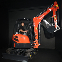 Matériel de construction Mini chenille expédition plus petite Super pelle hydraulique Construction excavatrices machines moteurs diesel