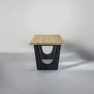 Ensemble de salle à manger en bois de style moderne du milieu du siècle, table rectangulaire avec chaises à dossier en rotin, ensemble de 7 pièces pour usage en ferme et en hôtel - Product Image 4