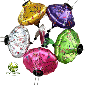 Linterna Tradicional de Hoi An, Linterna Colgante de Seda Hecha a Mano para Decoración del Hogar, Venta al por Mayor para Festivales - Product Image 2