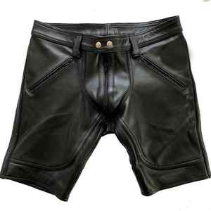 Shorts pour hommes de qualité supérieure, taille haute, à boutons, séchage rapide, écologiques, respirants, en toile de soie 100%, avec poches - Product Image 6