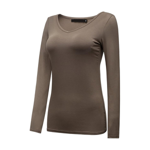 Compression <b>Top</b> <b>Long</b> Sleeves Multi Colors Sport Wear Comfortable Unique Design <b>Women</b> Yoga <b>Top</b> Quick Dry Yoga <b>Top</b> - Product Image 3