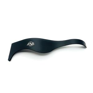 Professional Non Disposable Curved Stainless Steel Razor Single Blade 30g Lightweight Barber Face <b>Bikini</b> Customized Design - Product Image 3