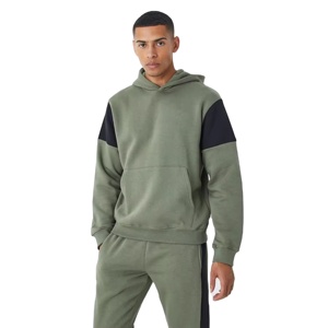 Chándal personalizado para hombre, sudaderas con cremallera de cara completa, pantalones apilados, conjunto de 2 piezas, chándal con bolsillo Cargo, chándal para correr para hombre - Product Image 5