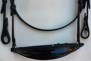 Brida para caballo de alta calidad, al por mayor, de cuero genuino, equipo ecuestre, para equitación, doma clásica, brida anatómica. - Product Image 3