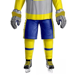 Ensemble d'uniformes de hockey sur glace personnalisés, kit d'équipe professionnel, tissu respirant haute performance pour les matchs de compétition - Product Image 5