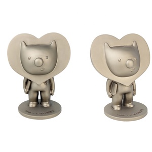 Tùy Chỉnh Puppy Trophy Cho Các Trường Học Giải Thưởng Dễ Thương Kim Loại Thủ Công Mỹ Nghệ Con Chó Điêu Khắc Cho Trẻ Em Của Thành Tích Kid-An Toàn Kẽm Hợp Kim Thủ Công - Product Image 1