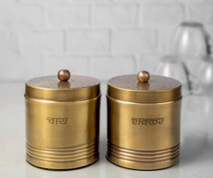 <b>Storage</b> <b>Containers</b> Set With Lids Vintage Design Airtight <b>Kitchen</b> Food Jars for Potatoes Garlic Onions Biscuits Tea Sugar - Product Image 3