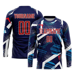 Uniforme de football pour hommes sur mesure de haute qualité, 100% polyester, vêtements de sport, styles tendance, provenant d'un fournisseur pakistanais - Product Image 3