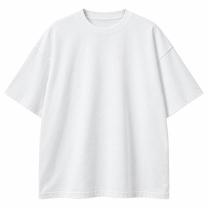 เสื้อยืดผู้ชายแบบเรียบง่าย ปรับแต่งได้ แขนกว้าง ทรงหลวม สไตล์มินิมอล เสื้อพื้นฐาน ใส่ได้ทุกวัน เสื้อผ้าลำลอง จำหน่ายส่งจากโรงงานโดยตรง - Product Image 1
