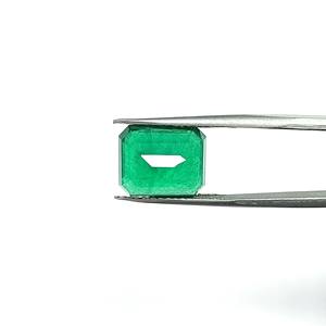 Esmeralda Octogonal Verde de 7.71 Quilates de Zambia, Gema Suelta, Tabla Ratti 8.25 - Product Image 3