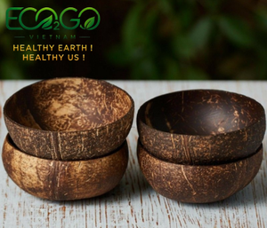 กะลามะพร้าวชามขนาดเล็กเวียดนามสำหรับเทียนที่มีโลโก้เลเซอร์ทำโดย Eco2go เวียดนามสำหรับใช้ที่บ้าน,ร้านอาหาร - Product Image 6