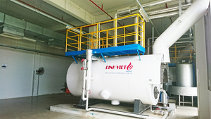 Caldera de Vapor Industrial de Acero Inoxidable de Alta Eficiencia, Horizontal, de Tubos de Agua, Alimentada por Gas o Petróleo, con PLC Automático, de 1-15 Toneladas - Product Image 3