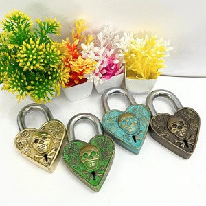 Anti-drill Durable Security Padlocks Skull Design Stainless Steel Padlock Custom Modern Pad <b>Lock</b> for Residential Building - Product Image 4