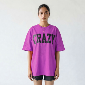 Camiseta de Verano para Mujer de Algodón Ecológico con Impresión Personalizada de Alta Calidad al por Mayor con su Marca - Product Image 1