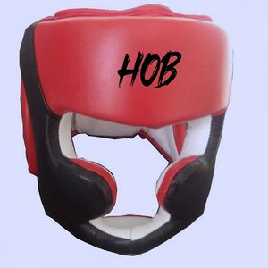 Protège-tête de boxe professionnel en cuir PU avec logo et couleur personnalisés, design respirant, nom de marque personnalisé - Product Image 1